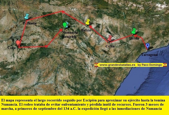 RECORRIDO DE ESCIPIANO